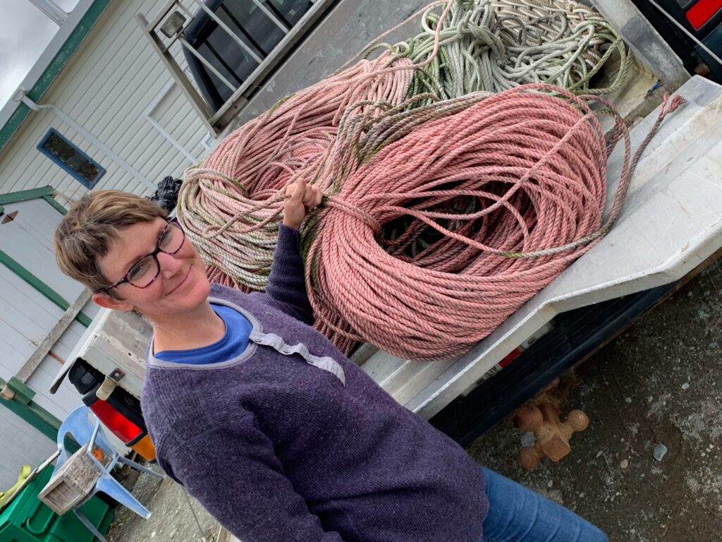 Meet The Port McNeill Woman Turning Old Fishing Lines Into One-Of