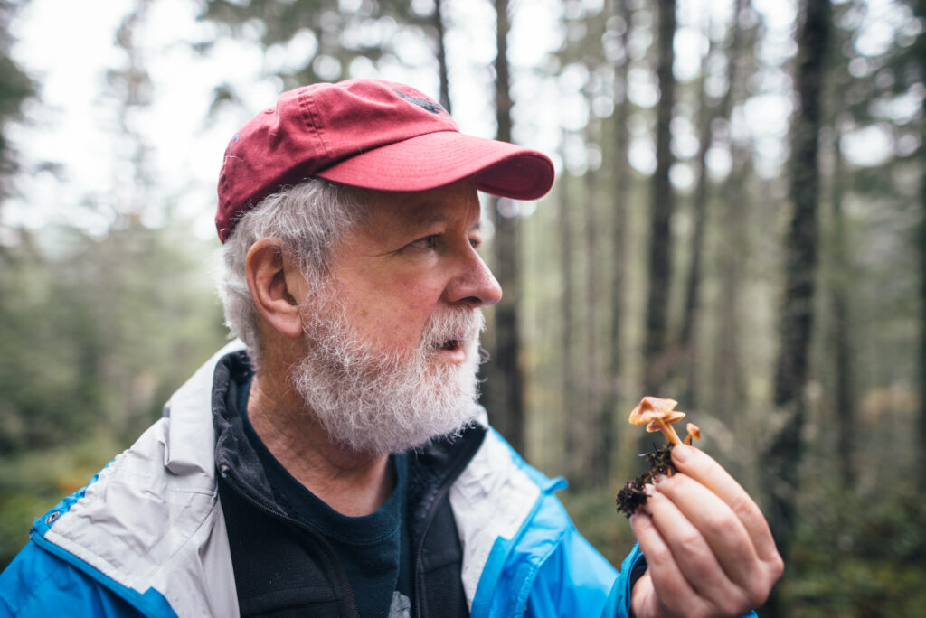 Andy MacKinnon, co-author of the book Mushrooms of British Columbia.