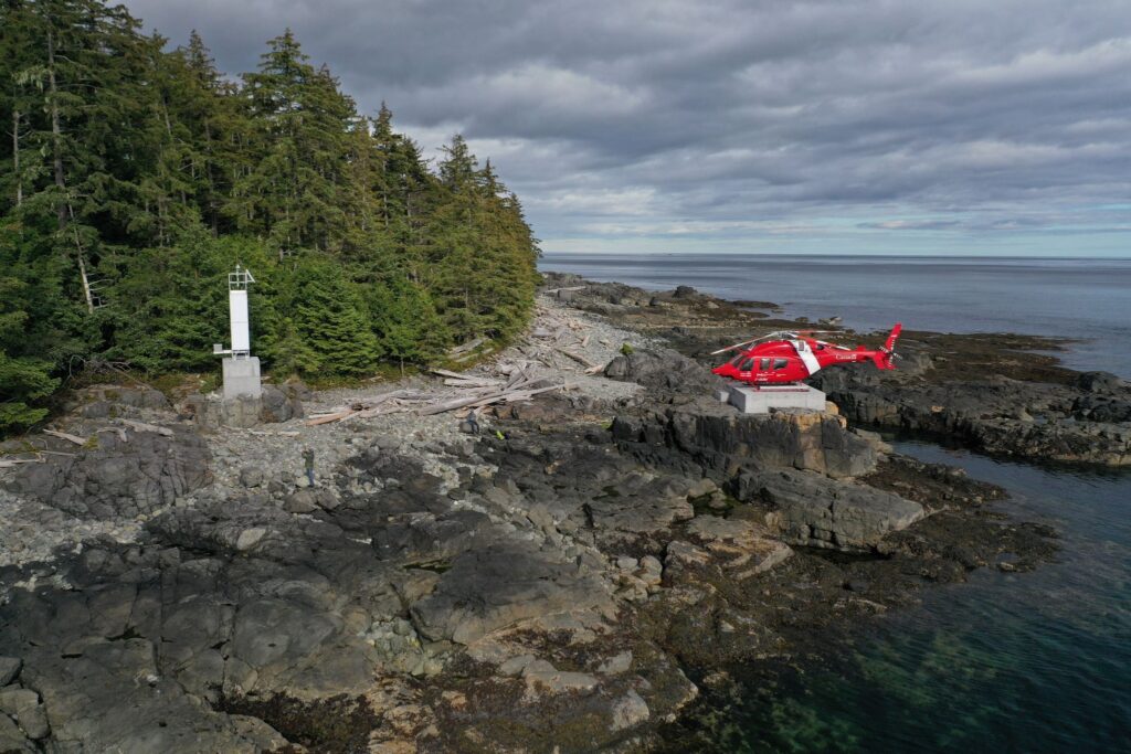 Bravo to the crews who fabricated the aluminum helipads and completed the on-site construction.