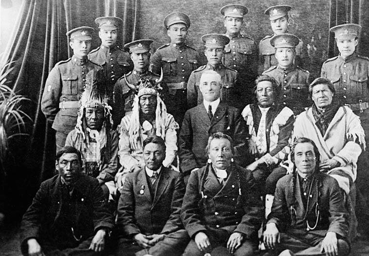 Let us remember and honour all First Nation, Inuit and Métis veterans for their dedication & sacrifice. 