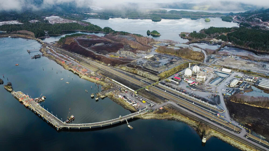 Prince Rupert won a “Brownie” award for its project cleaning up the former Skeena Cellulose Pulp Mill on Watson Island. 