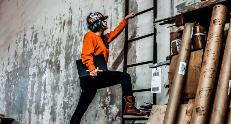 For all the women in trades, keep climbing.