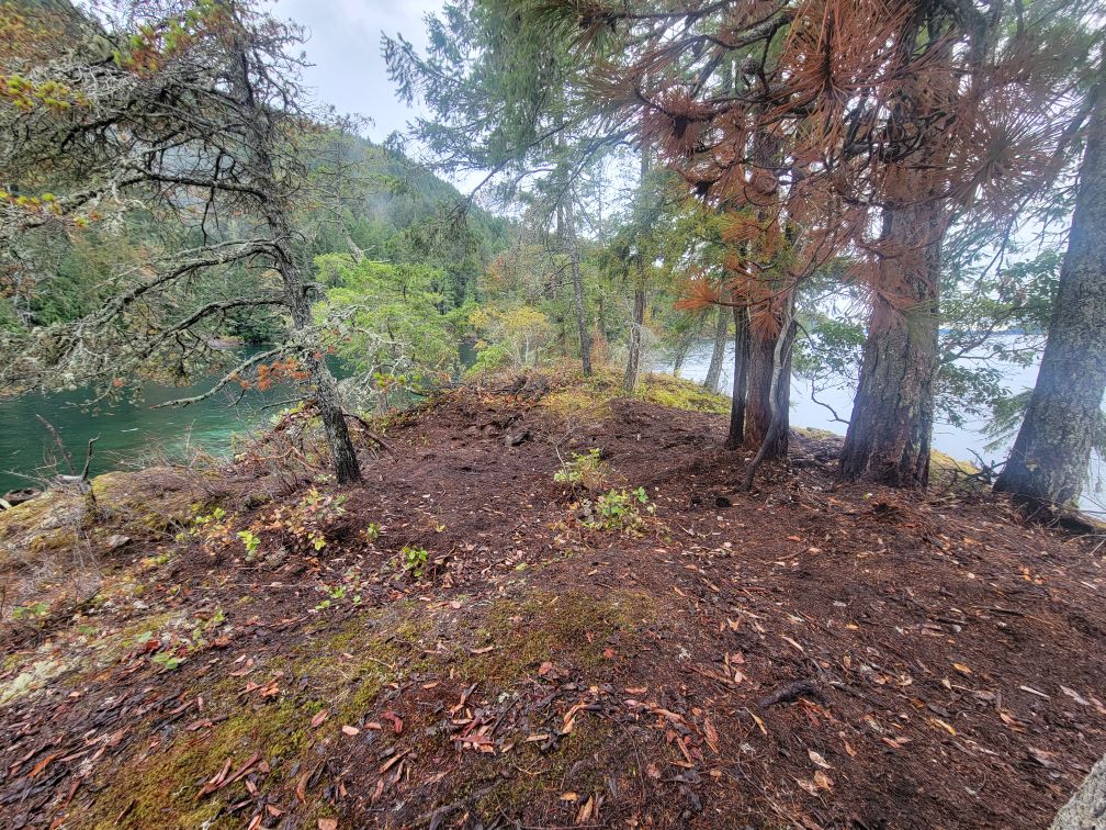 Nelson Island, after the removal of the tires.