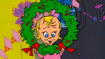 Cindy Lou Who from 'How the Grinch Stole Christmas' released in 1966.