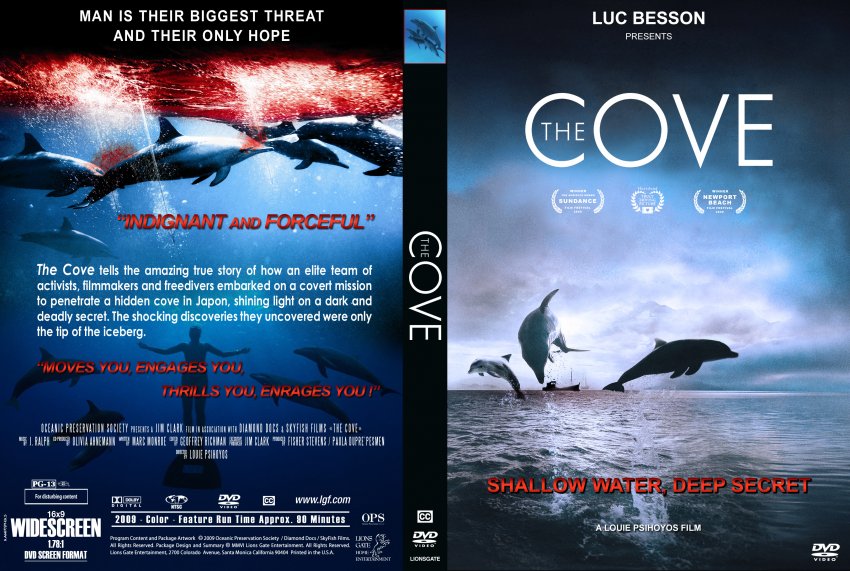 The Cove Documentary cover.