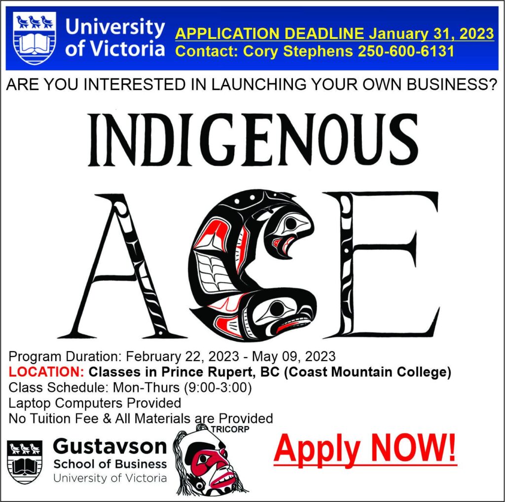Information regarding the Indigenous ACE Program. 