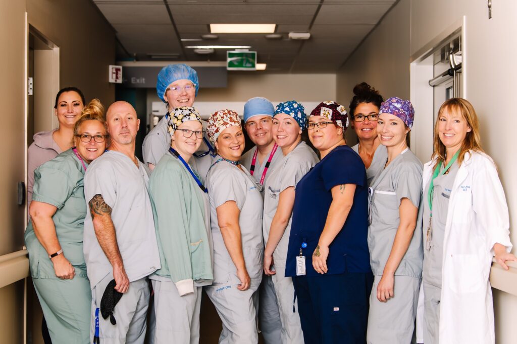 Campbell River hospital staff.