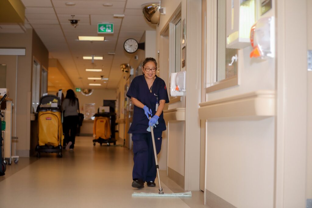 Thank you to all those behind the scenes keeping our hospital clean and safe!