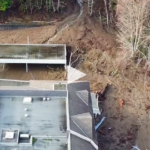 Campbell River has declared a state of emergency after apartment buildings were hit by landslide.