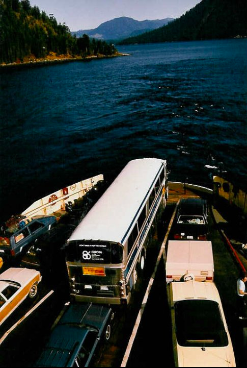 The good old days on the Powell River Queen.