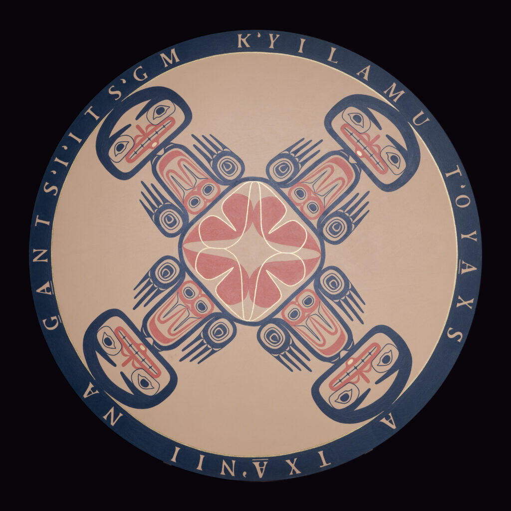 K’yilamu T’oya̱xs A Txa̱’nii Na Ga̱nts’i’its’gm by Kelli Clifton.