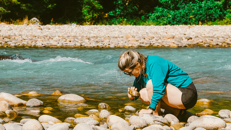 Andrea Reid; Indigenous fisheries scientist and conservation biologist. 