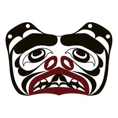 The Coast Funds logo was designed in 2008 by Mulidzas Curtis Wilson, a Kwakwaka’wakw artist who passed away in 2019. The logo resembles a G’ila-Grizzly Bear.
For the Kwakwaka’wakw, the G’ila-Grizzly Bear represents strength, power, welcome and friendship. 
Credit: Coast Funds.For the Kwakwaka’wakw, Tlakwa-Coppers represent wealth. The G’ila-Grizzly Bear represents strength, power, welcome and friendship. 
Credit: Coast Funds.