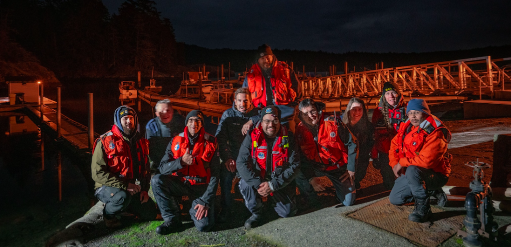During the final night of the Coastal Nations Search and Rescue: Navigation course in Sooke, participants from 'Namgis First Nation, Council of the Haida Nation, Heiltsuk Tribal Council, Quatsino First Nation Community Events and Nanwakolas First Nation Guardians, who had undergone a four-day training course, collaborated with the Indigenous Community Response Training team, Coastal Nations Coast Guard Auxiliary, and Royal Canadian Marine Search and Rescue to improve their navigation skills for search and rescue operations, ultimately contributing to safer coastlines.
