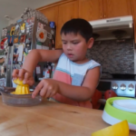 Anders' lemonade stand raises 900$, leaving him surprised.