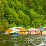 A landscape picture of the Great Bear Lodge.